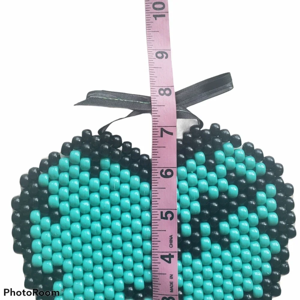 Kandi ((pony bead)) Emo Heart Wall Hanger